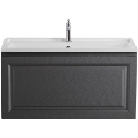 Тумба под раковину Cezares Giubileo 100 GIUBILEO-N-100-1C-SO-TIT-P подвесная Титан