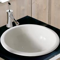 Раковина Scarabeo Lavabi Arredo 8021 Встраиваемая сверху, круглая, Ø39.5 см, белая