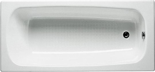 Чугунная ванна Roca Continental 140x70 212914001 с антискользящим покрытием