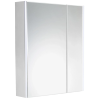 Зеркальный шкаф 67,8x81 см белый глянец Roca Up ZRU9303016
