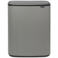 Мусорное ведро Brabantia Bo Touch Bin 221460 30+30 л, серое