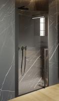 Душевая дверь в нишу Riho Lucid GD101 GD108B000(G005001121) 80×200 см, профиль черный, стекло прозрачное матовый