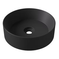 Раковина Alice Spy 34230108 накладная, 40x40 см, Matt Black, Nero Opaco (черный матовый)