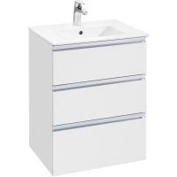 Тумба белый глянец 58,5 см Roca The Gap A857404806