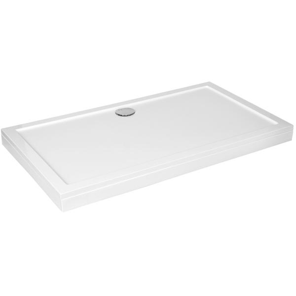 душевой поддон из искусственного камня aquanet alfa delta 00172468 140×80 белый