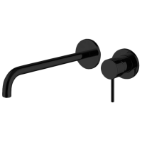 Cмеситель Fima Carlo Frattini Spillo Up F3051WZX9NS для раковины, встраиваемый, излив см, чёрный матовый