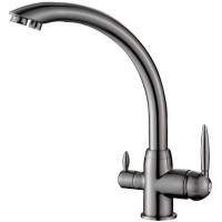 Смеситель для кухни Haiba HB76846 цвет сатин