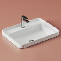 Artceram Fuori Scala Раковина 60х45 см, встраиваемая, с 1 отв.под смеситель,без перелива, цвет: белый матовый