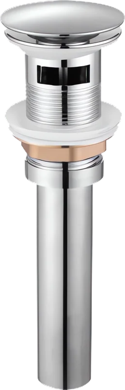 Донный клапан Weltwasser SK санфаянс WW PP GL-CR для раковины, с переливом, хром