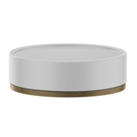 Мыльница Gessi INCISO/VENTI20 58525#713 белый/античная латунь