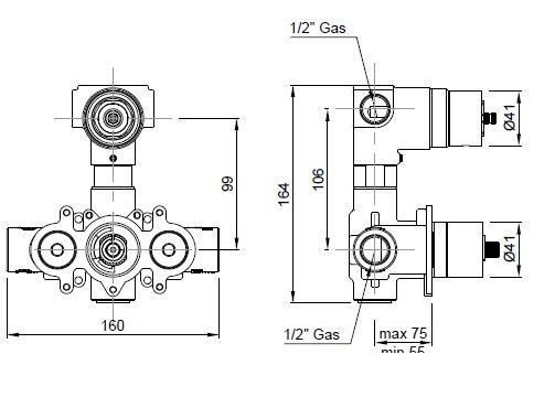 внутренняя часть antonio lupi bikappa bk602i cromo lucido