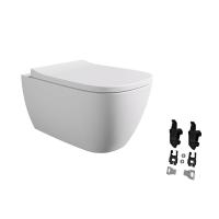 Подвесной унитаз Alice Wunder 45000109, aliFlusхh+, белый матовый, с сидением softclose, цвет белый матовый