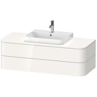 Duravit Happy D.2 Plus Тумба подвесная 408x1300x550мм 2 ящика, цвет: белый глянцевый