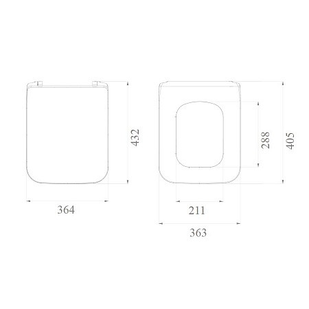 сиденье для унитаза boheme puro 957-cr с микролифтом, цвет белый