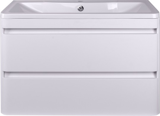 Тумба под раковину Style Line Атлантика Люкс Plus 90 СС-00002210 подвесная, цвет антискрейч