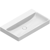 Раковина Catalano Green 0420800001 80x47 см, накладная, подвесная, белый глянец Раковина Catalano Green 0420800001 80x47 см, накладная, подвесная, белый глянец