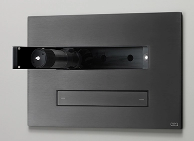 кнопка для инсталляции cea design hydroplate pla 20 s с гидроёршиком для очистки унитаза нерж. сталь сатин