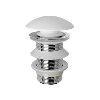 Донный клапан Aqueduto RALO RAL0120 керамический, Push-Open, белый матовый