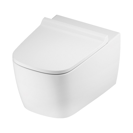 сиденье для унитаза tece teceneo 9700603, шг 368*408, цвет-белый