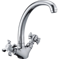 Смеситель для кухни Haiba HB4724 цвет хром