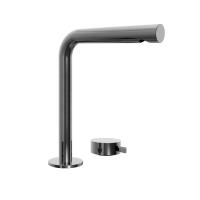 Fantini Fantini AF/21 Смеситель для раковины, 2 отв., высокий удлиненный излив: 19 см, цвет: хром Fantini Fantini AF/21 Смеситель для раковины, 2 отв., высокий удлиненный излив: 19 см, цвет: хром