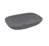 Раковина Villeroy & Boch Loop & friends 4A4901I4 накладная, 56x38 см, Graphite c CeramicPlus