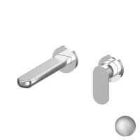 Смеситель для раковины Gattoni H2Omix7000 7003570NS встраиваемый, никель матовый