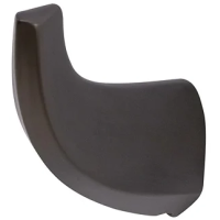 Крючок Cezares Liner LINER-HK-GM для ванны, оружейная сталь