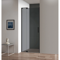 Душевая дверь 100-110 см Cezares SLIDER-B-1-100/110-GRIGIO-NERO графитовое