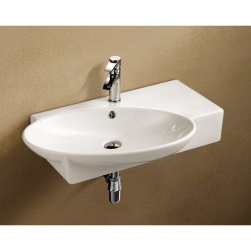 Раковина подвесная WeltWasser Aisbach 5093 R 76см 10000003879, белая