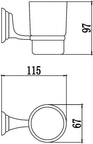 Стакан Savol 31 S-003158