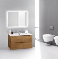 Тумба под раковину BelBagno ETNA 39-800/390-2C-SO-RW-P подвесная Rovere Moro