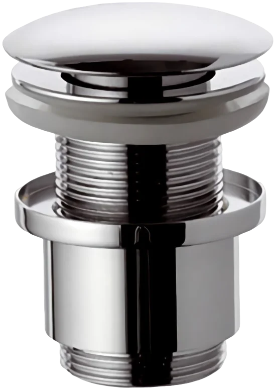 Донный клапан Remer 904CC2114 для раковины, без перелива, хром