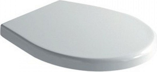 Сиденье для унитаза Galassia Xes 9912 белая с микролифтом, петли хром