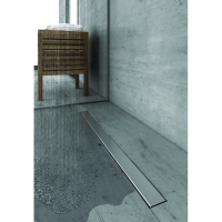 Душевой лоток Berges C1 Norma 900 090140 с решеткой хром матовый