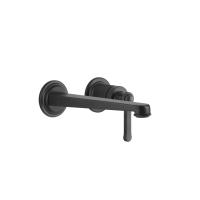 Смеситель для раковины Gessi Venti20 65089#299, встраиваемый, черный матовый