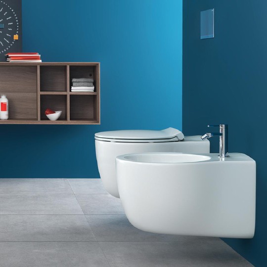 унитаз подвесной hatria le fiabe y1ac01, без сиденья, цвет белый