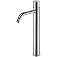 Смеситель Paffoni Light LIGX081CR для раковины, без донного клапана, высокий, излив 16.2 см, хром глянцевый