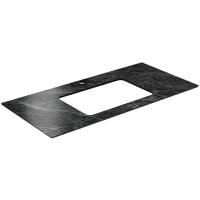 Столешница под раковину Kerama Marazzi Plaza Classic Neo Риальто 100 PL3.VT93\100T Темно-серая