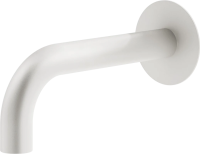 Излив Plumberia Selection Ixo SPT0060BO для ванны, матовый белый