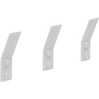 Комплект крючков Aquanet Магнум 336614 Белый матовый