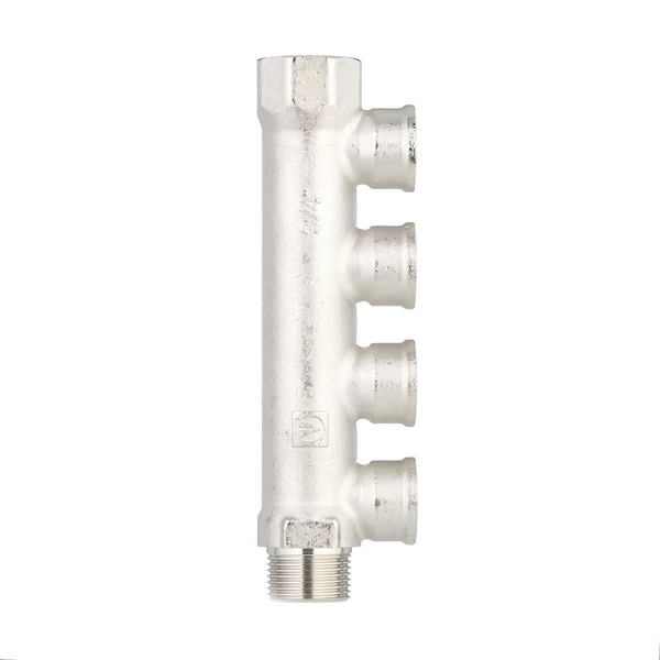 коллектор valtec 3/4 вр(г) х 4 выхода 1/2 вр(г) х 3/4 нр(ш) (vtc.550.n.0504)