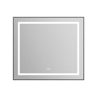 Зеркало BelBagno Kraft 70 SPC-KRAFT-700-800-LED-TCH-WARM-NERO с подсветкой Черное с сенсорным выключателем и подогревом