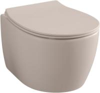 Унитаз подвесной Allen Brau Fantasy 4.11004.IV безободковый, без сиденья, цвет айвори