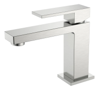 Смеситель для раковины Boheme Qubic 471-NB Никель брашированный