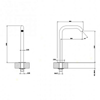 излив gessi gessi316 54093#707