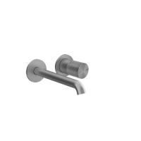 Смеситель Gessi Habito Rigato 70588#031 для раковины, встраиваемый, излив: 18 см, цвет хром