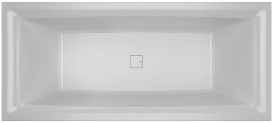 акриловая ванна riho still square elite 170x75 l b100031005 (bd1400500000000) без гидромассажа