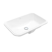 Раковина Villeroy & Boch Architectura 5A776001 встраиваемая, с перелевом, 57x37 см, альпийский белый