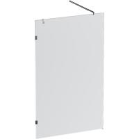 Душевая стенка Am.Pm X-Joy W94WI-120-F1-MTE, 120 см, со свободным входом, профиль хром матовый, стекло прозрачное